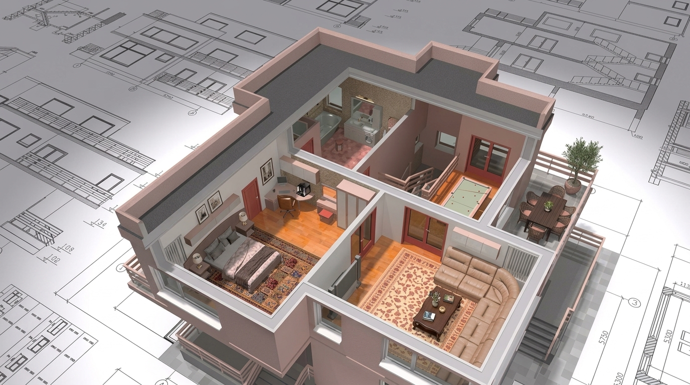 3D Spatial Visualization and Architectural Modeling