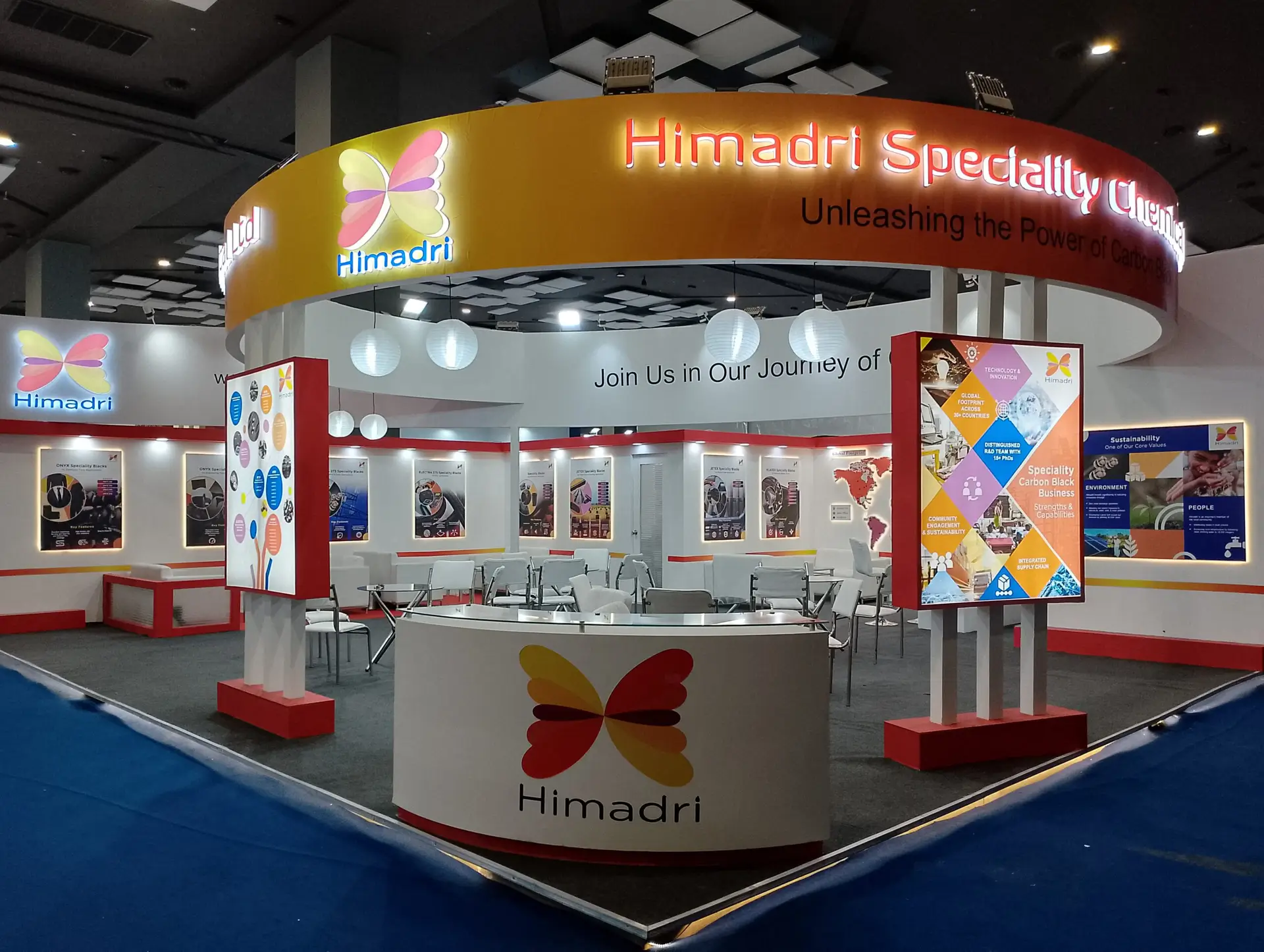 Modular Structural Pavilion Installation at India Expo Centre