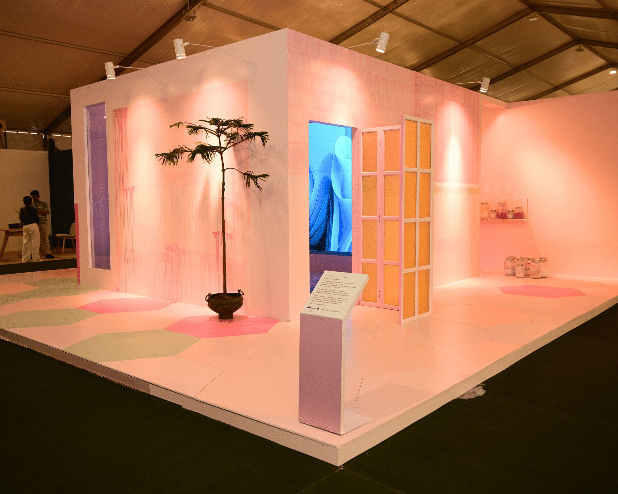 JSW Paints Official Exhibition Pavilion