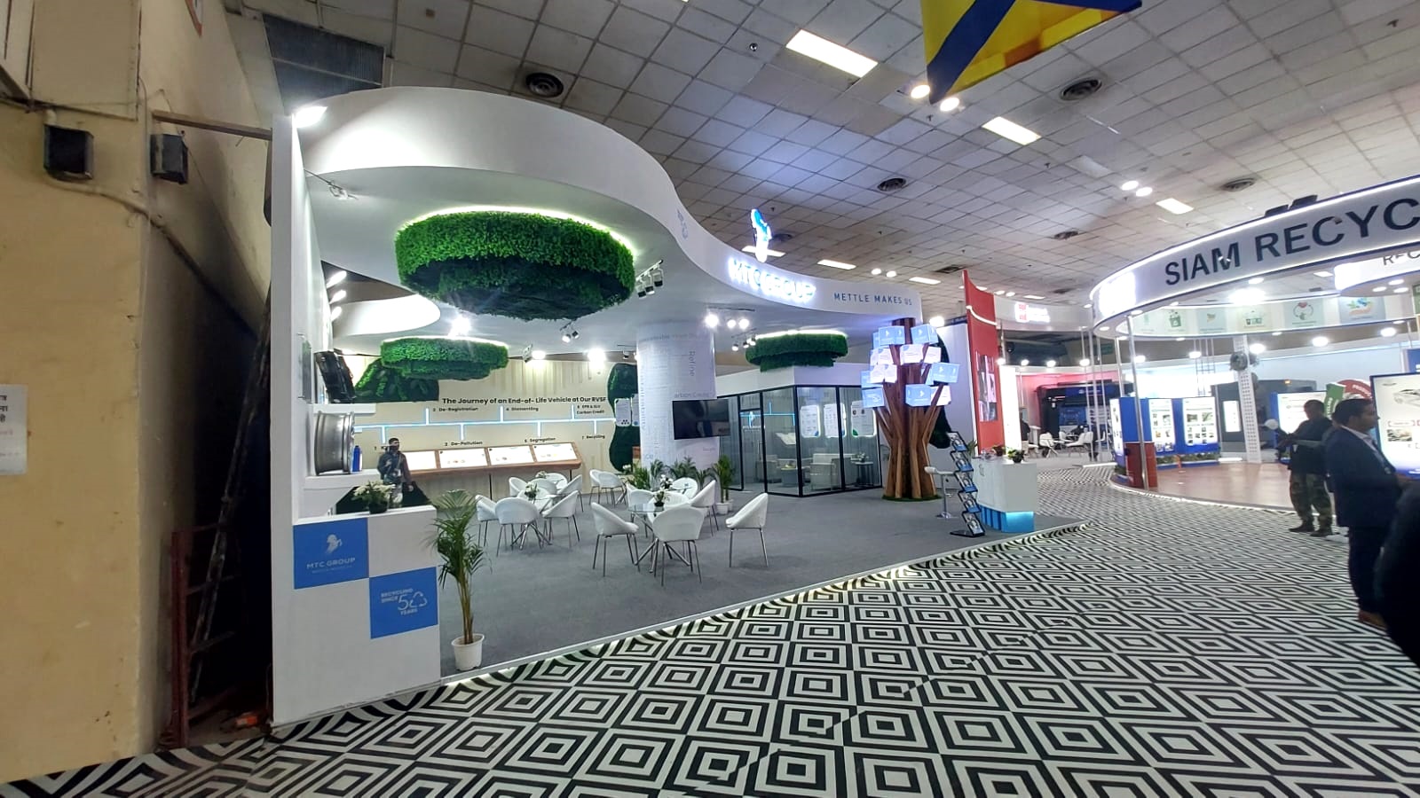 MTC Group Circular Economy Architecture Pavilion at India Expo Centre