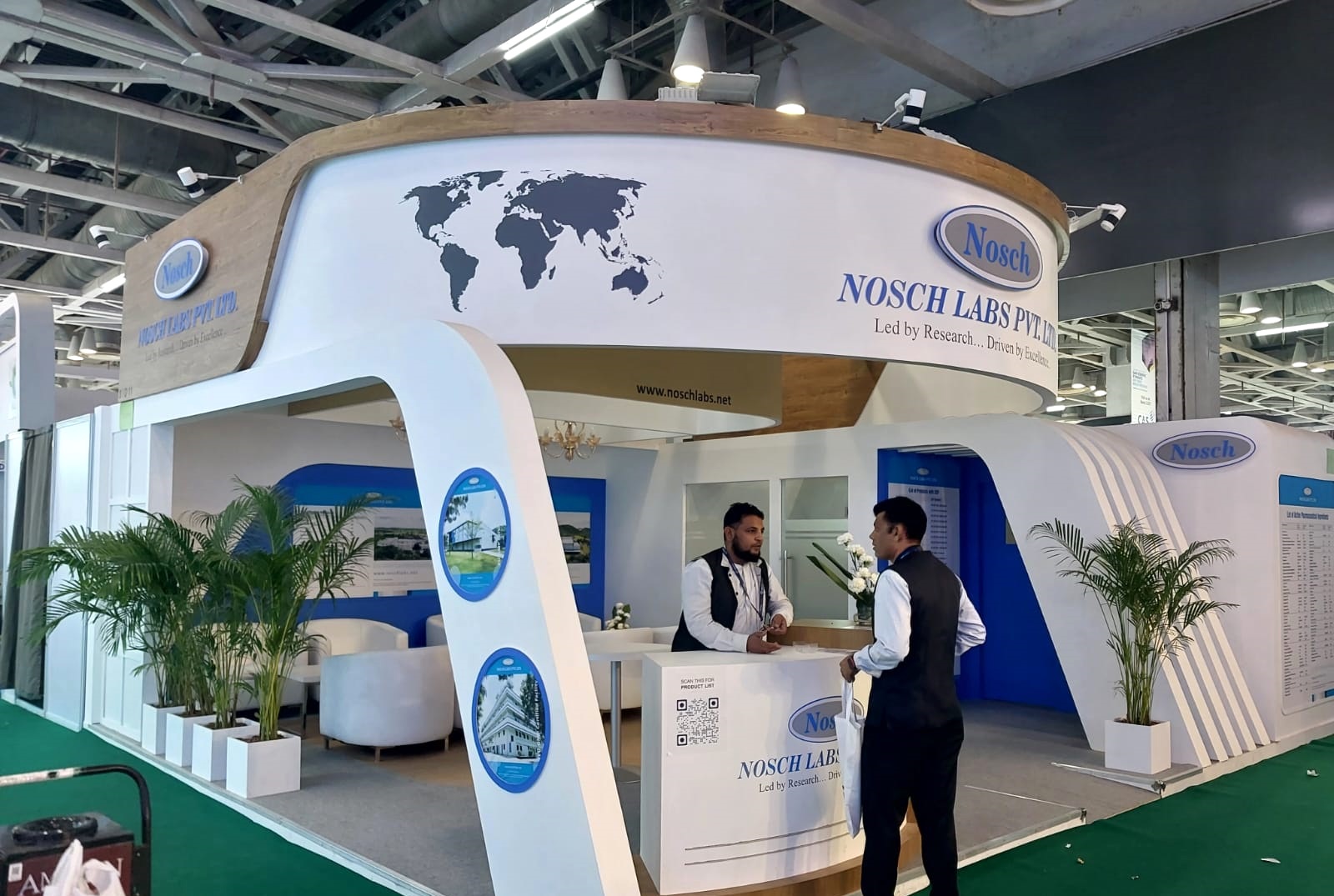 Nosch Labs Research Exhibition Pavilion