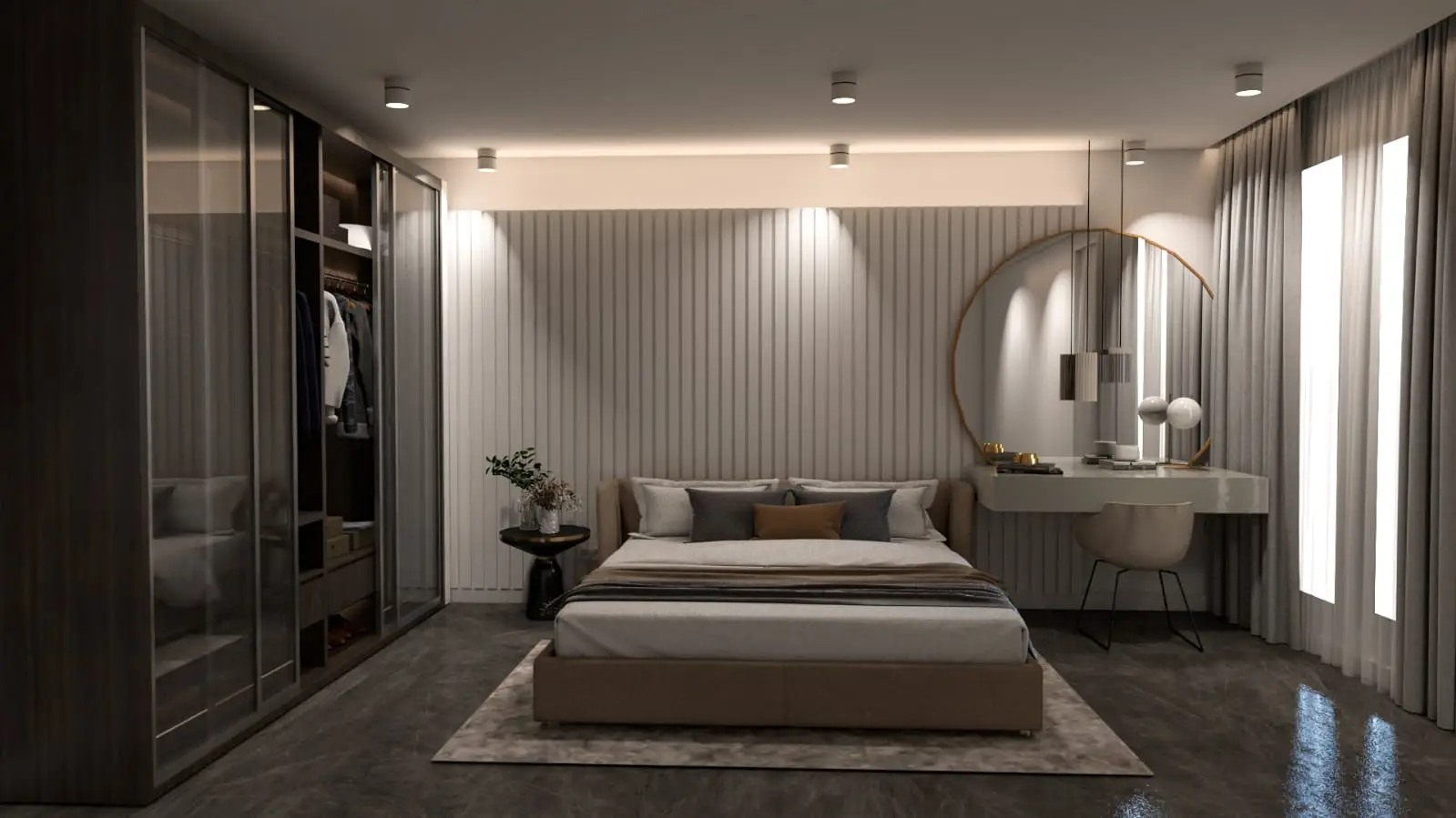 The Dressing Pavilion & Executive Vanity Suite by RSON Design Studio