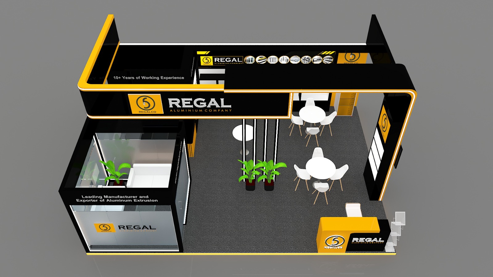 Regal Aluminium Company 3D Stall