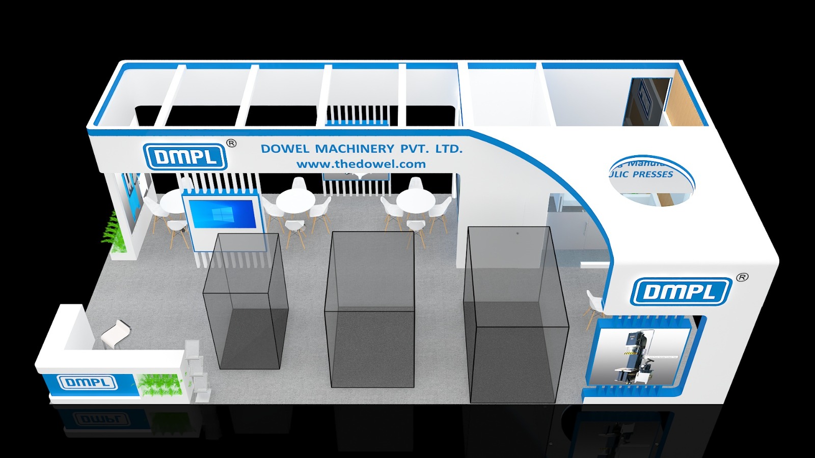 Dowel Machinery Pvt. Ltd. 3D Stall