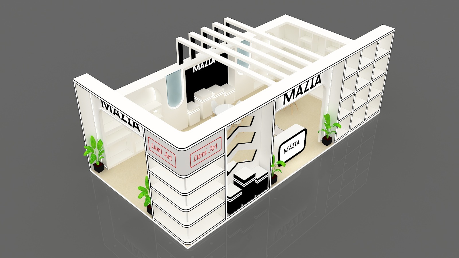 Mazia / Lumi Art Boutique 3D Stall