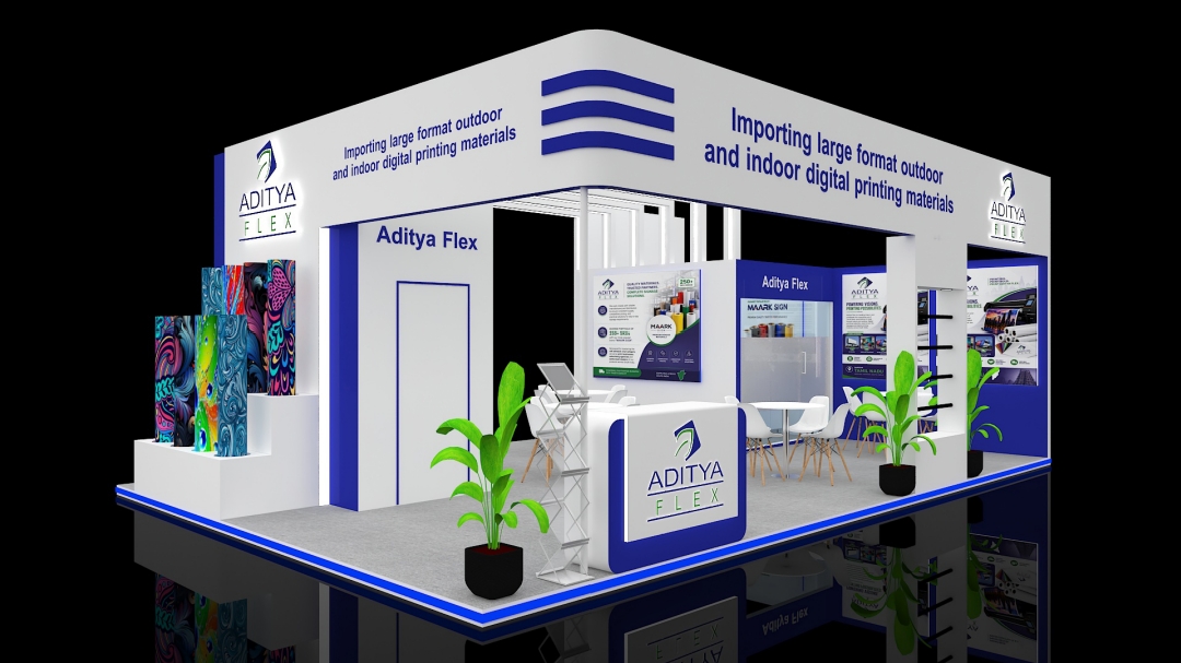 Aditya Flex Digital Materials 3D Stall